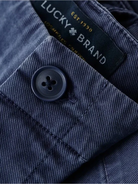 Lucky Brand Mid Rise Utility Straight Pant 27 - Picture 7 of 16